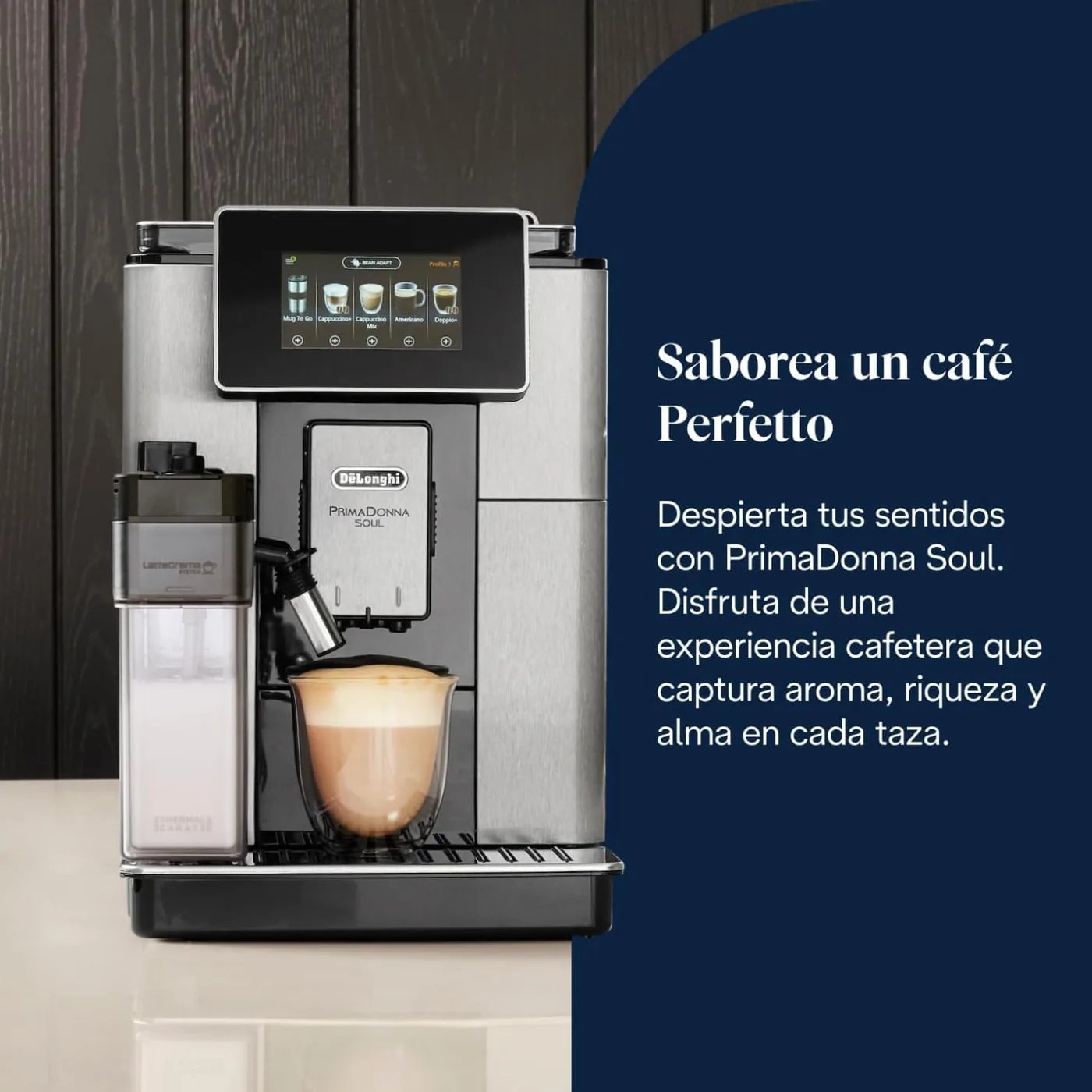 De'Longhi PrimaDonna Soul ECAM610.75.MB — vista 2