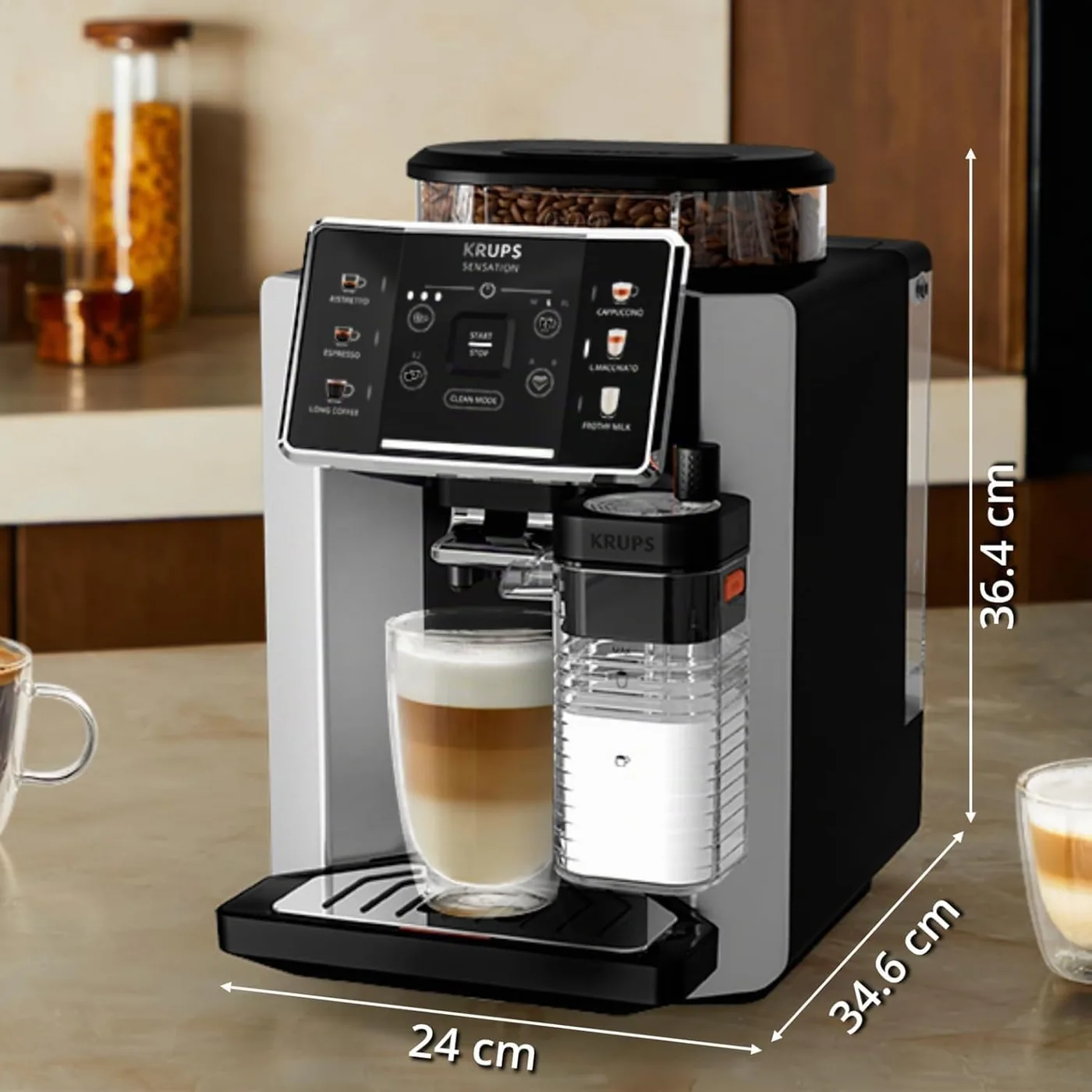 KRUPS Sensation Milk EA91 — vista 2