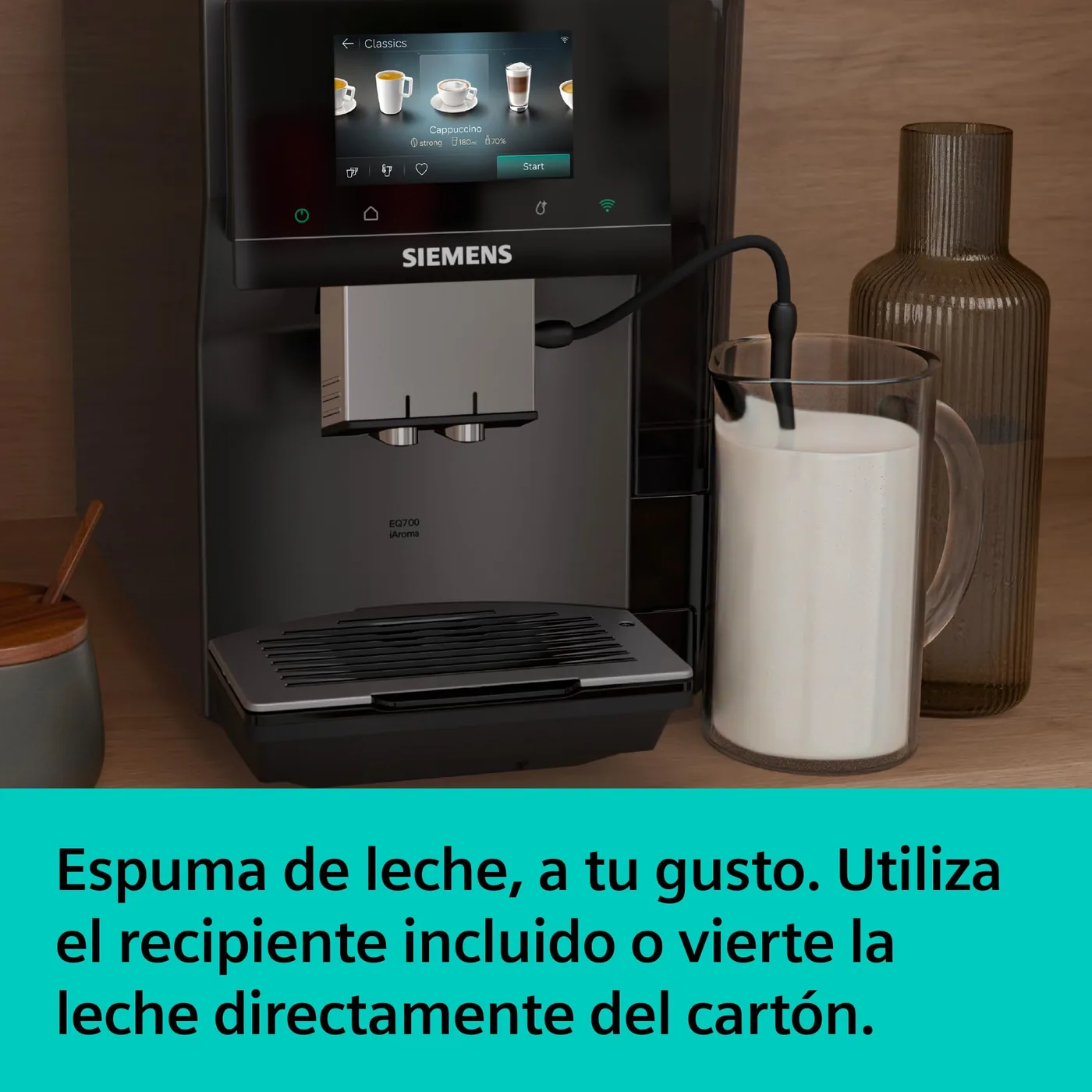 Siemens EQ700 iAroma TP725E01 — vista 5