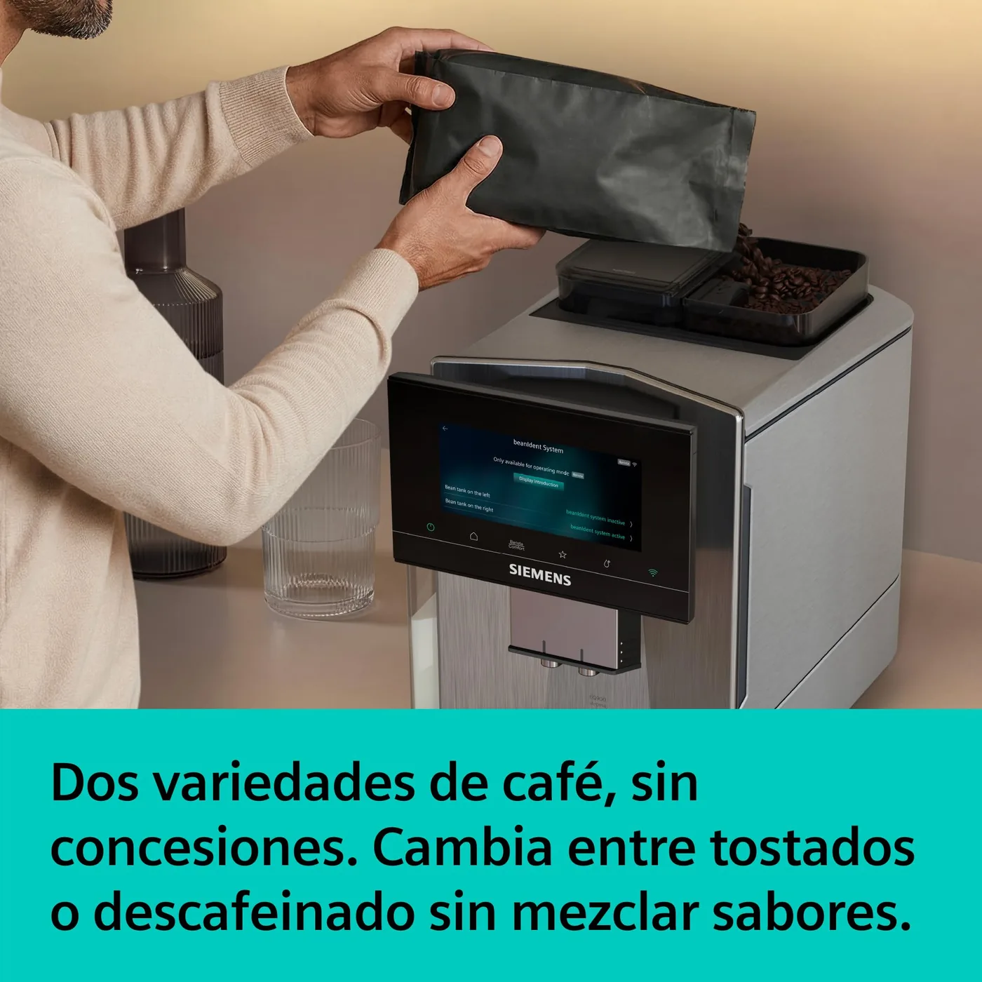 Siemens EQ900 iAroma TQ927E03 — vista 3